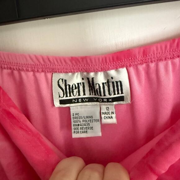 Sheri Martin New York Vintage Pink Tie Dye Skirt - Women's size 12 - Picture 4 of 6